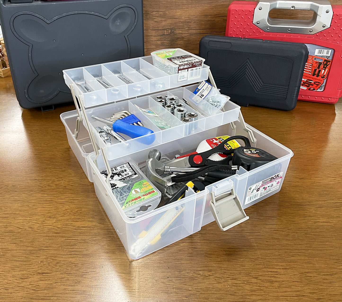 【法人限定】【6個入り】ガチャ ミニ4駆 ホビーガチャ 収納ケース【チョイスボックス (L)】