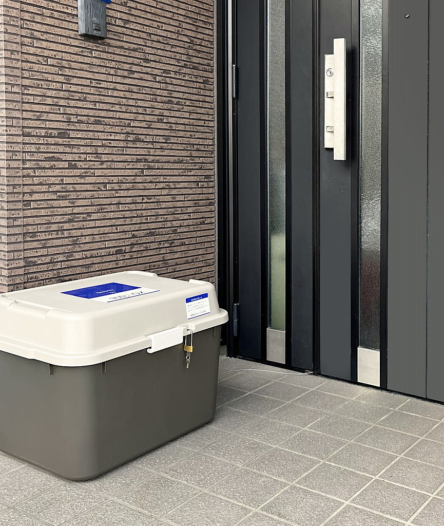 宅配ボックス ハードタイプ ブラウン 大容量 個人宅 宅配BOX