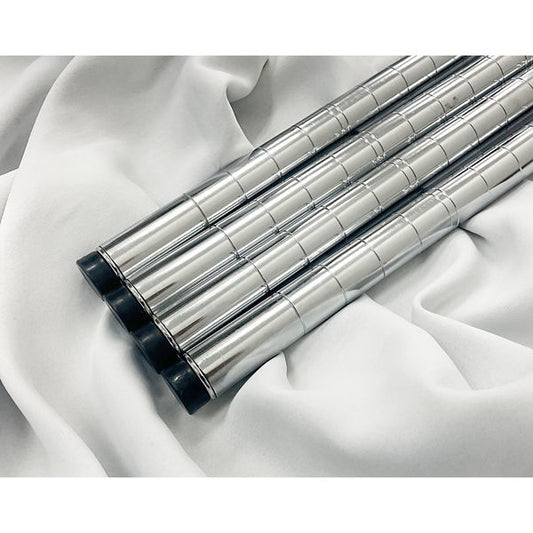 スチールクロームメッキポール 25.4ΦX1500mm 4本セット CP-1500 1セット4本
